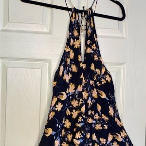 Free People - Ajustable Floral Summer Dress